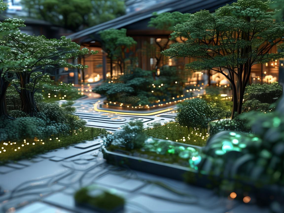 庭院中的微缩科技园,半导体照明如何重塑户外空间体验?