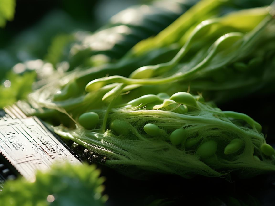 蚕豆与半导体，一场跨界探索的奇妙提问