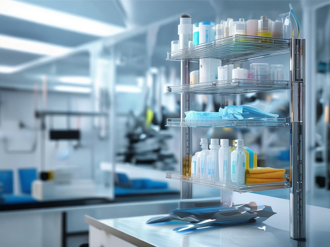 如何利用卫生间清洁用品架提升半导体实验室的清洁效率？
